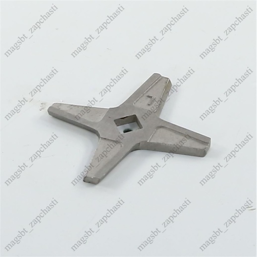 Meat grinder knife D60mm 8x8mm square 2-sided 