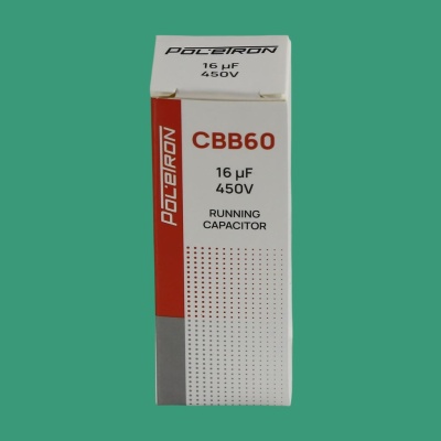 Конденсатор CBB60 16 мкф 450V пластик photo 2394310 Конденсатор CBB60 16 мкф 450V пластик photo 2394310