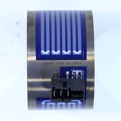 *Dishwasher heating element 2080 W Ø85 mm L55 mm 3 terminals+connector plug 8555 MIDEA GORENJE photo 2508330