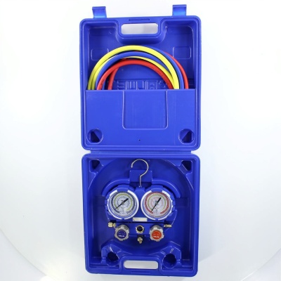 Коллектор 2 вент R22/R134a/R404A/R407C 3 шланга 120 см VALUE VMG-2-R22 F photo 2393213 Коллектор 2 вент R22/R134a/R404A/R407C 3 шланга 120 см VALUE VMG-2-R22 F photo 2393213