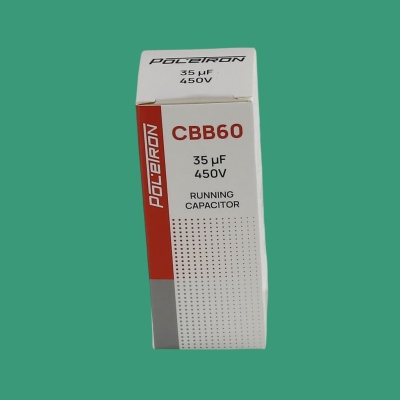Capacitor CBB60 35 µF 450V plastic photo 2494955 Capacitor CBB60 35 µF 450V plastic photo 2494955