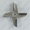 16143_2 Industrial meat grinder blade D72mm 13x13mm square photo 3 -