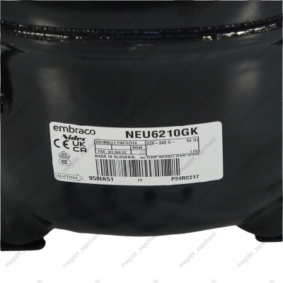 Compressor Embraco NEU6210GK 1153W/7,2°C R-404 photo 2202120