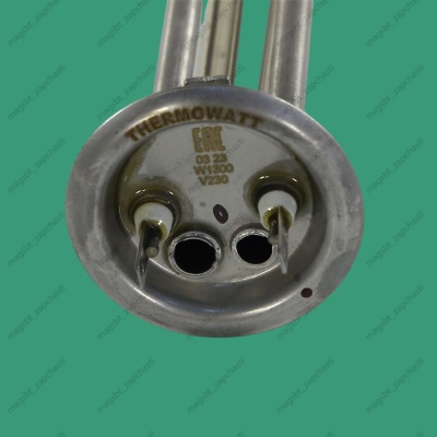 *Waterheater heating element 1300W 230V Ш64mm anode M4 L310mm RF AISI stainless steel THERMOWATT THERMEX photo 2269345