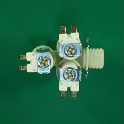 *Washing machine solenoid inlet valve 3 90° Ø12 mm terminals 220 V T&P photo 2496363 *Washing machine solenoid inlet valve 3 90° Ø12 mm terminals 220 V T&P photo 2496363