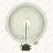 Glass ceramic hob 2200/1000W Ø232mm photo 4 - 