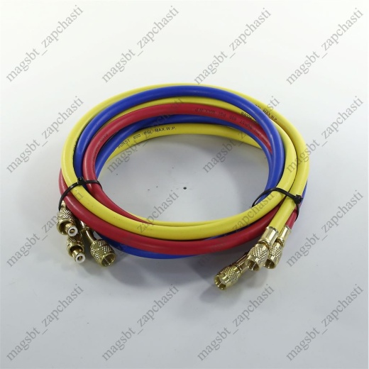 Filling hose 180 cm 5/16 800-4000 Psi 3pcs R410 FC 
