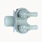 26887_5 *Washing machine solenoid inlet valve 2 180° Ø12 mm terminals 220 V VS1007 photo 6 -