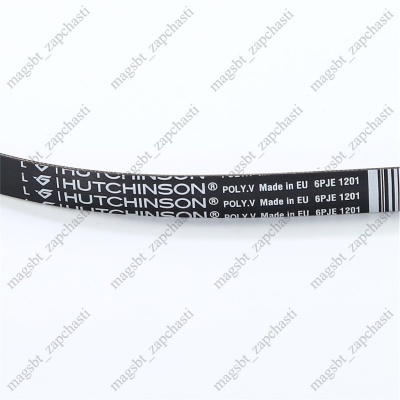Washing Machine Belt 1201 J6 PJE Hutchinson (INDESIT 119126) photo 2377770 Washing Machine Belt 1201 J6 PJE Hutchinson (INDESIT 119126) photo 2377770