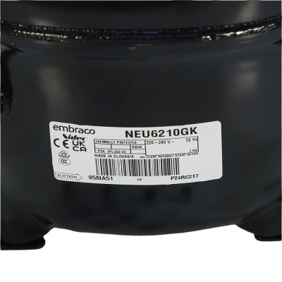 Компрессор Embraco NEU6210GK 1153W/7,2°C R-404 В УПАКОВКЕ photo 2393629 Компрессор Embraco NEU6210GK 1153W/7,2°C R-404 В УПАКОВКЕ photo 2393629