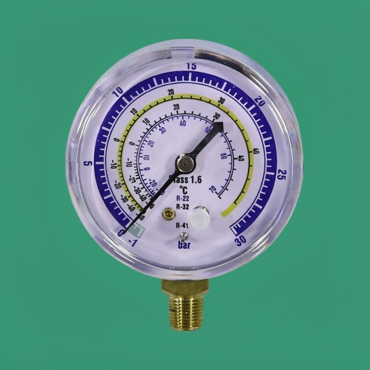 Pressure gauge R22/32/410 low photo 1 - 