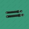 13285 Shock absorber 60N L180-260mm D8/8mm round set 2 pcs Bosch Siemens 439565 photo 1 -