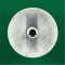 Stove power switch knob white Ø6/45 mm univ. photo 2 - 