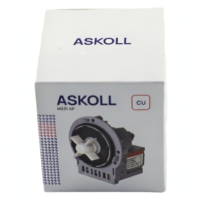 *Washing machine pump Askoll 3 screw 40 W terminals back with thermal fuse M325 in packaging photo 2425885 *Washing machine pump Askoll 3 screw 40 W terminals back with thermal fuse M325 in packaging photo 2425885