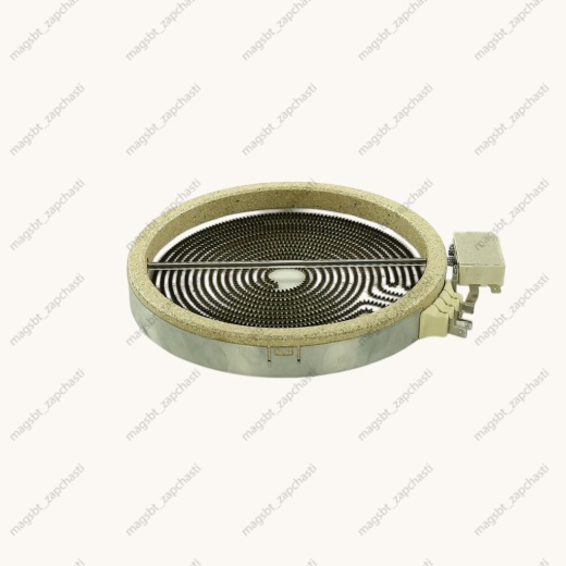 *Glass ceramic hob 1700W Ø200mm 3-way 