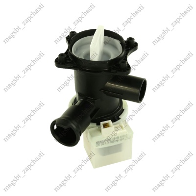 Pump of washing machine with snail Copreci 4screws 30W clamps forward. Copper wire. KEBS111 Bosch Siemens 145726 145338 photo 2206451