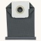 16697_2 *LG vacuum cleaner bag Ø45mm 96mm x 88mm photo 3 -