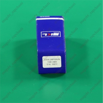 Лампа духового шкафа E14 15W 220V 300°C photo 2395790