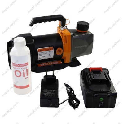 Vacuum pump 1-st 50 l/min battery 18V mini Poletron photo 2205843