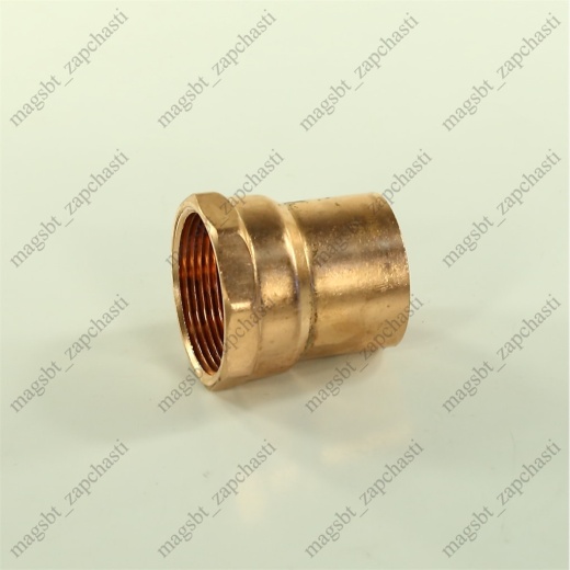 Solder-nut adapter 1 5/8 X 1 1/2M internal thread Solder-nut adapter 1 5/8 X 1 1/2M internal thread