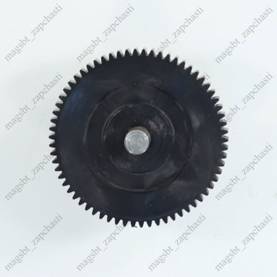 *Gear of the HOSTESS meat grinder Ø67/20mm h46mm z66/17 straight/straight metal shaft photo 2284797 *Gear of the HOSTESS meat grinder Ø67/20mm h46mm z66/17 straight/straight metal shaft photo 2284797