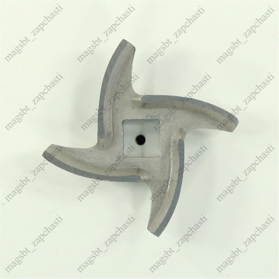 Industrial meat grinder blade D61.5mm 11.5x11.5mm square photo 2284031