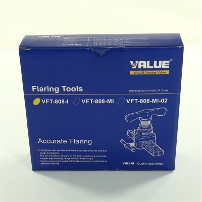 Вальцовка VFT-808-I 1 плашка 1/4"-3/4" трещ пласт.кейс VALUE photo 2389044 Вальцовка VFT-808-I 1 плашка 1/4"-3/4" трещ пласт.кейс VALUE photo 2389044