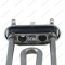 22895_2 Heating element of washing machine 1700W straight with the hole for temperature sensor L170mm FARBEI photo 3 -