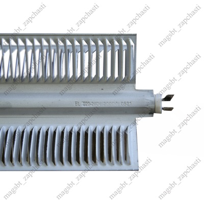 ТЭН конвектора 2000W(1000+1000) L712/685mm Х-образный 110х38мм клеммы разъем 2 режима алюминий photo 2407429 ТЭН конвектора 2000W(1000+1000) L712/685mm Х-образный 110х38мм клеммы разъем 2 режима алюминий photo 2407429
