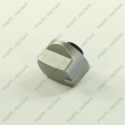 Power switch knob INDESIT C00111557 metallic 