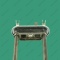 7490_2 ТЭН стиральной машины 1950W прямой отверст ДРТ L243мм TW ZANUSSI 1463219103 фото 3 -