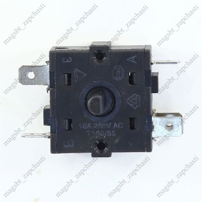 Oil heater switch 3-position 5 pin photo 2266376