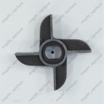 Meat grinder knife MIM-600 D93mm oval 19mm 2-sided photo 2284017 Meat grinder knife MIM-600 D93mm oval 19mm 2-sided photo 2284017