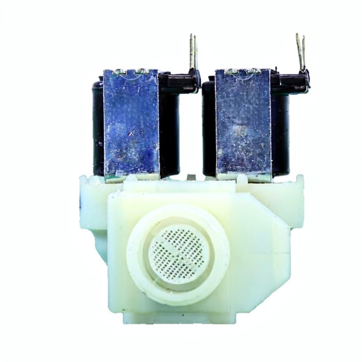 *Washing machine solenoid inlet valve 2 180° Ø12 mm terminals 220 V Bosch Siemens photo 3 - 