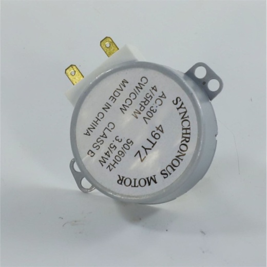 Microwave dish motor 30V 3,5/4W 4/5 rpm h14mm 2 pin 