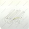 Refrigerator defrost heater 177W 240V narrow 50мм IRCA STINOL 851063 / 391520 photo 1 - 