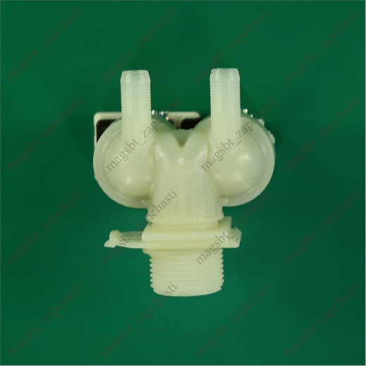 *Electromagnetic filling valve of washing machine 2 180˚ Ø10 mm chip right side 220V Robertshaw photo 2 - 