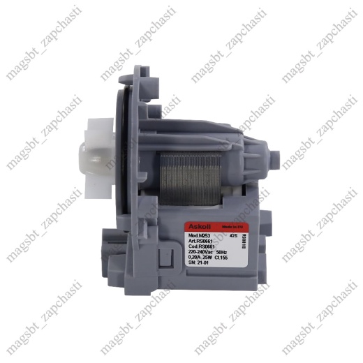 Washing Machine pump Askoll 3 pins 25W chip forward copper RC0169 M253 RS066100 photo 2 - Washing Machine pump Askoll 3 pins 25W chip forward copper RC0169 M253 RS066100 photo 2 -