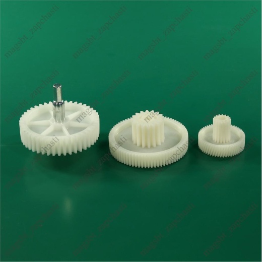 *Meat grinder gear PANASONIC D81/32 mm h77 mm z46 set of 3 ELENBERG, SUPRA, ROLSEN 