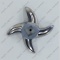 16144_2 Industrial meat grinder blade D74mm 13.5x13.5mm square photo 3 -