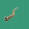 13770 *Waterheater heating element 2000W 1300W + 700W 220V Ш64mm anode M4 L350mm RF CU HOR copper THERMOWATT 3174148 photo 1 -