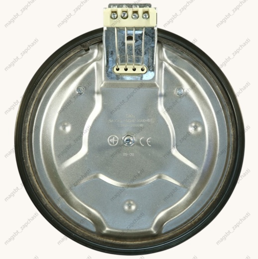 *Electric hob burner 2000W Ш180mm with rim 18.18474.040 photo 2 - 