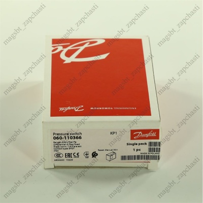 Реле давления Danfoss КР 1 ручной photo 2401027 Реле давления Danfoss КР 1 ручной photo 2401027