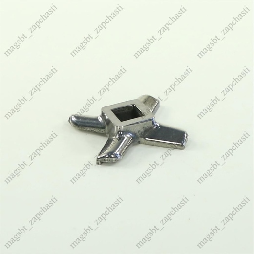Meat grinder knife D45mm 9x9mm square 