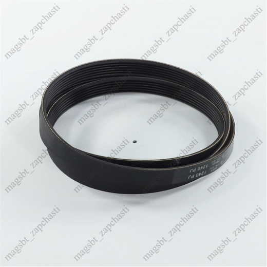 Washing Machine Belt 1240 J6 PJ Hutchinson (ZANUSSI 1294240104) 