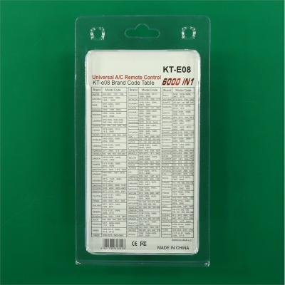 Пульт кондиционера KT-E08 (6000 в 1) photo 2428600
