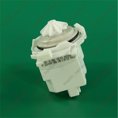 Насос посудомоечной машины сливной Copreci 3 защ 30W клеммы назад EBS105-015 photo 2397980