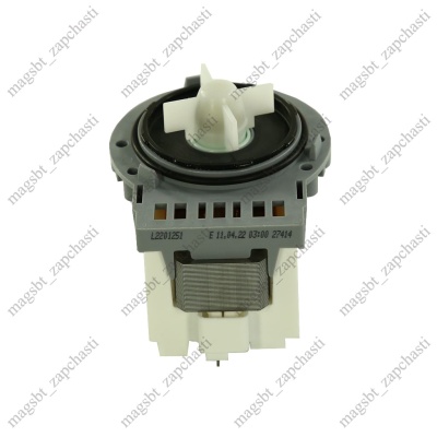 Washing Machine pump Askoll 3 pins 40W clamps back copper with thermal protection M325 without package photo 2206277