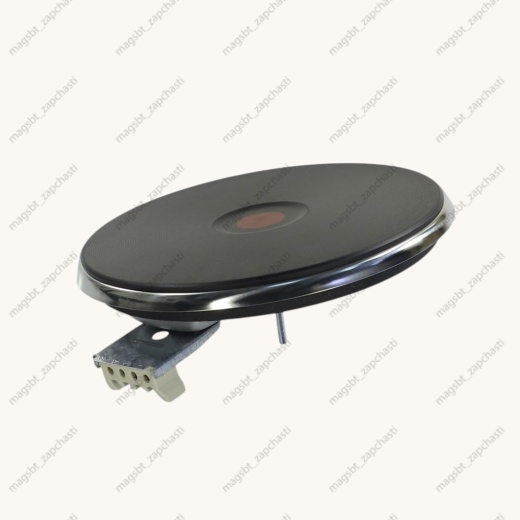 *Electric hob burner 2000W Ш180mm with SKL rim 18.18474.040 