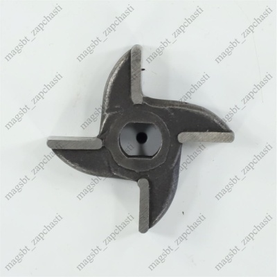 Industrial meat grinder blade D53mm 10mm oval, with flange photo 2284027 Industrial meat grinder blade D53mm 10mm oval, with flange photo 2284027